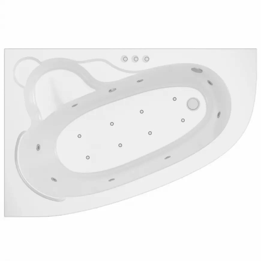 Hydromasážní vana Timor 150/100 L 8DW+8DP ovládání pneumatické Aqua Mercado