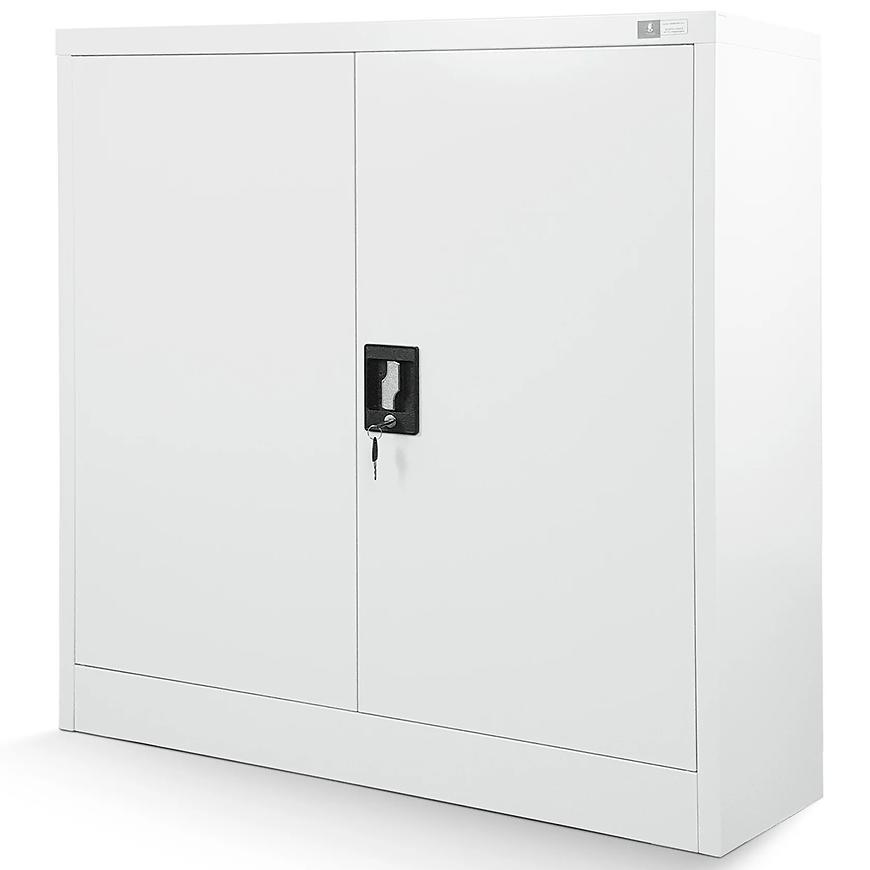 Kancelářská skříň Beata kov bílá Baumax