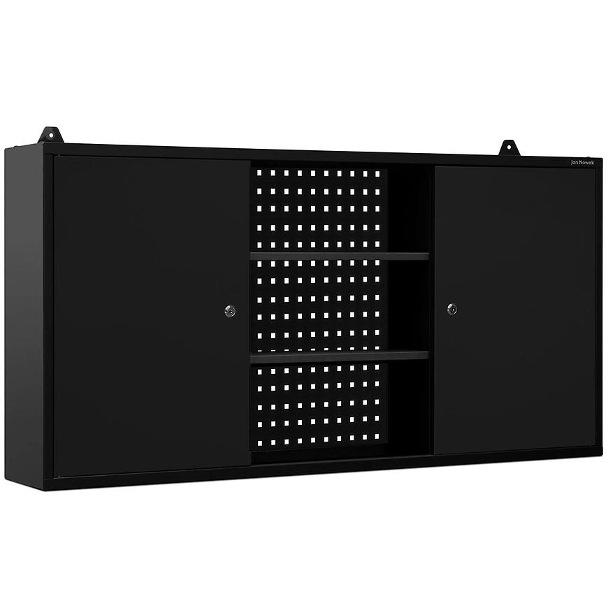 Kancelářská skříň Ben kov černá Baumax