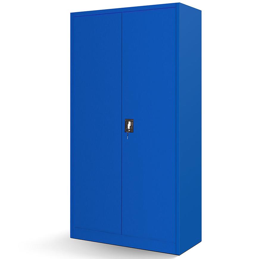 Kancelářská skříň Bruno kov modrý Baumax