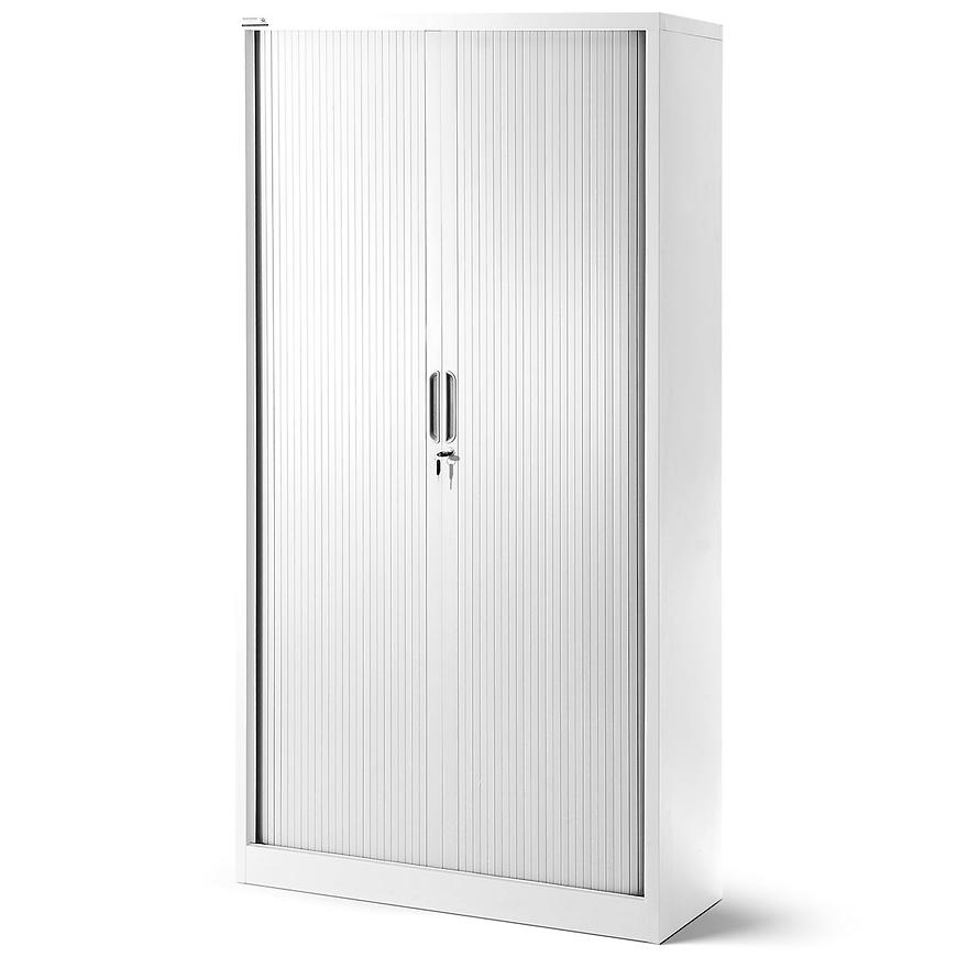 Kancelářská skříň Damian kov bílá Baumax