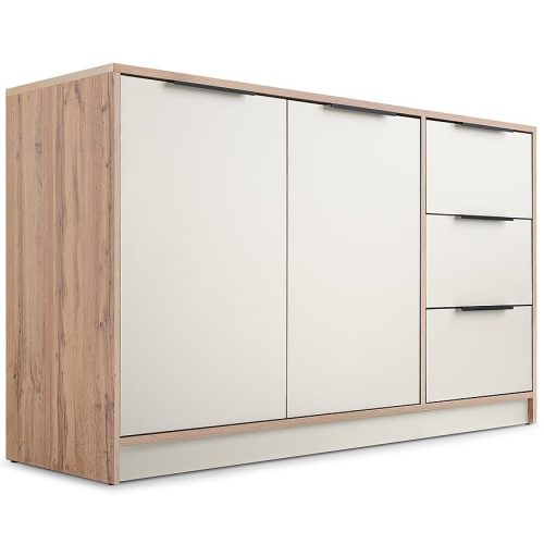 Komoda Duarte 2d3s kašmír/dub wotan Baumax