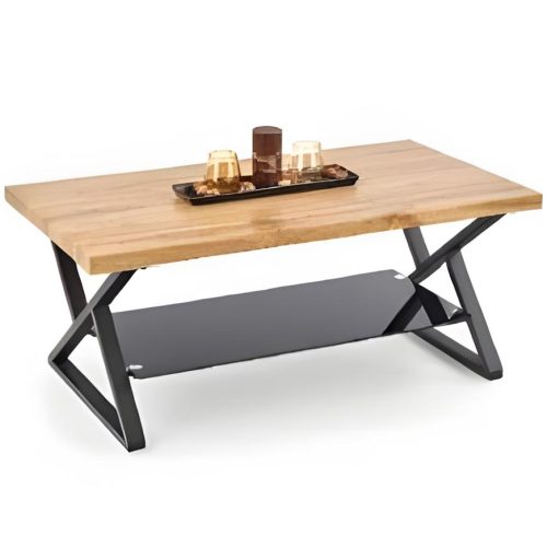 Konferenční stolek Dragan 10796 dub/černá Baumax