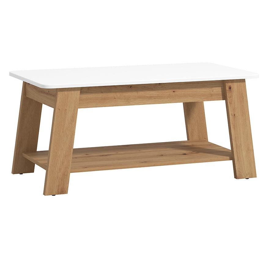 Konferenční stolek Piave artisan/bílá 11013082 Baumax