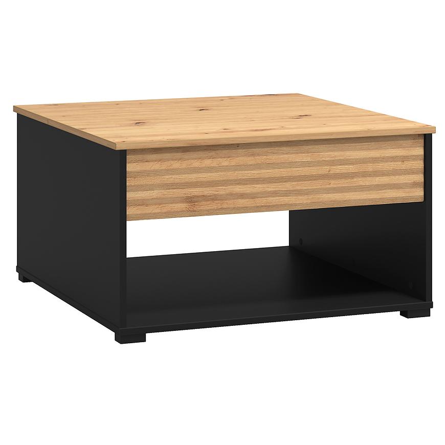 Konferenční stolek Taranto černá/artisan 11013077 Baumax