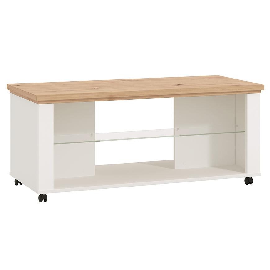 Konferenční stolek Valencia Ks artisan/bílá 11011461 Baumax