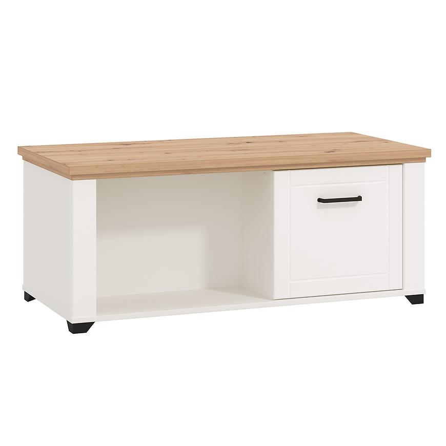 Konferenční stolek Valencia M artisan/bílá 11011433 Baumax