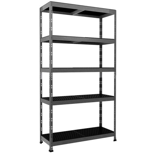 Kovový zásuvný regál Rivet Outdoor 180x100x38 cm – 5 polic/80 kg Baumax