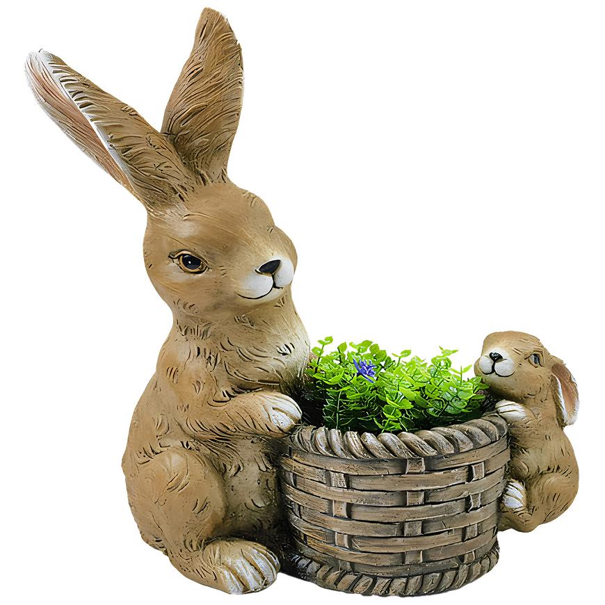 Králík s květináčem UA15-23035-16
