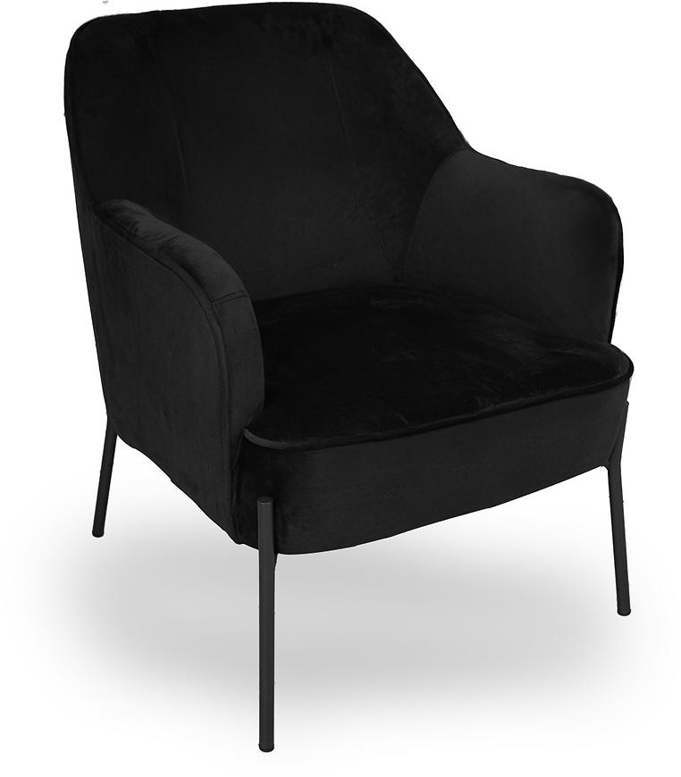 Křeslo Bob WX-2924 Black Velvet 19 Baumax