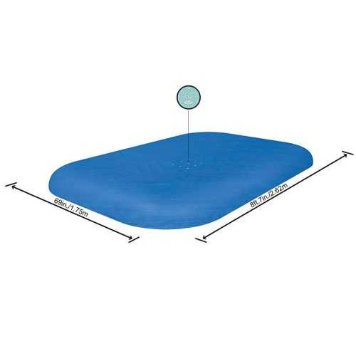 Kryt na obdelníkový bazén 2