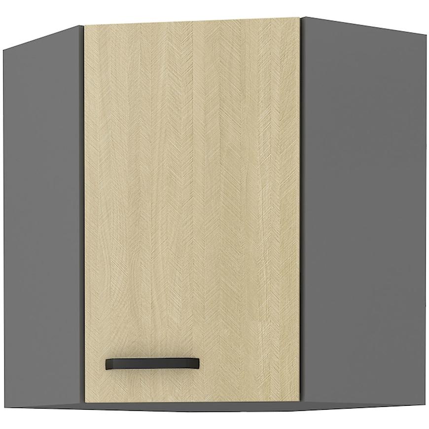 Kuchyňská Skříňka SCANDI jedle/Antracit 60X60 GN-72 1F (45°) Baumax
