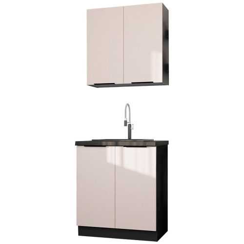 Kuchyňská linka Arona cashmere 80cm bez pracovní desky Baumax