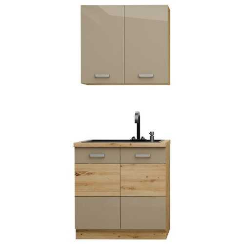 Kuchyňská linka Artisan cappuccino 80cm bez pracovní desky Baumax