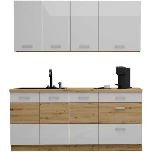 Kuchyňská linka Artisan white 180cm bez pracovní desky Baumax