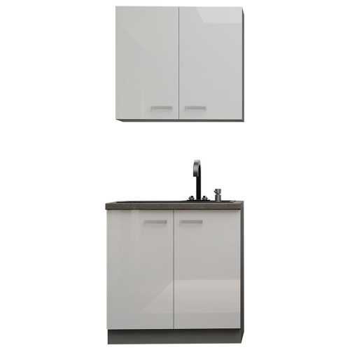 Kuchyňská linka Bianka 80cm bez pracovní desky Baumax