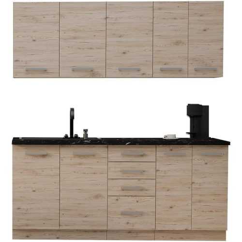 Kuchyňská linka Bordeaux 180cm bez pracovní desky Baumax