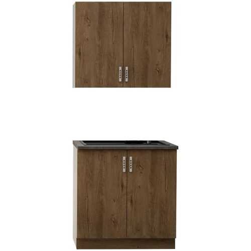 Kuchyňská linka Sara lefkas 80cm bez pracovní desky Baumax