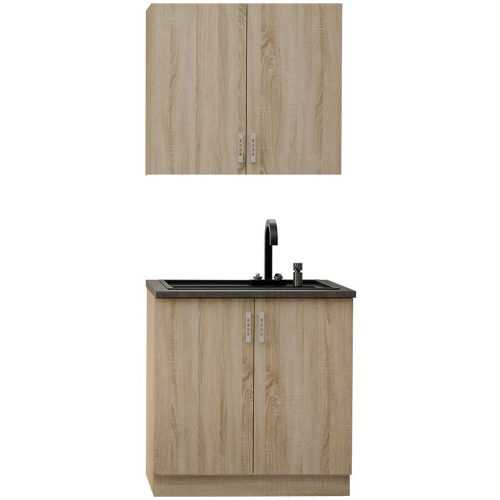 Kuchyňská linka Sara sonoma 80cm bez pracovní desky Baumax