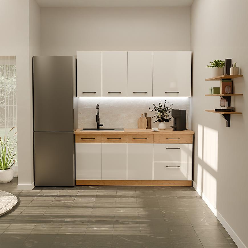 Kuchyňská linka Vigo bílá lesk 180 cm bez pracovní desky Baumax