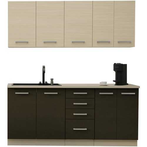 Kuchyňská linka Wiktoria Chamonix 180cm bez pracovní desky Baumax