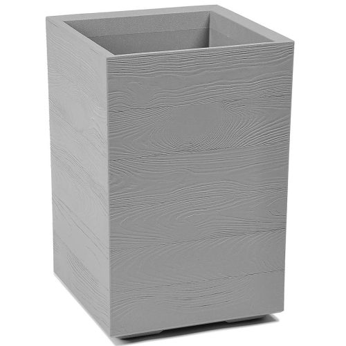 Květináč Karo 400x400x600 Dřevo-Šedý LA883-27 Baumax