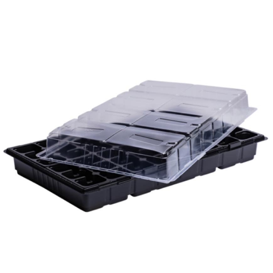 Minipařeniště se 48 komorami a krytem Baumax