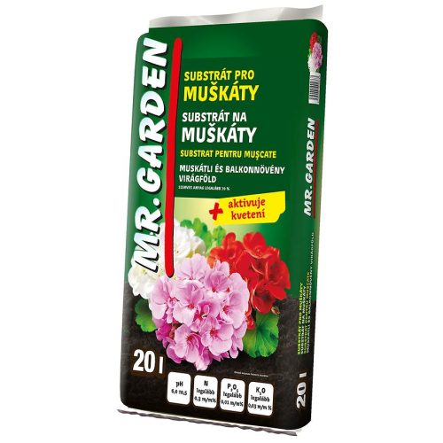 Mr. Garden Substrát pro pelargonie 20 l Baumax
