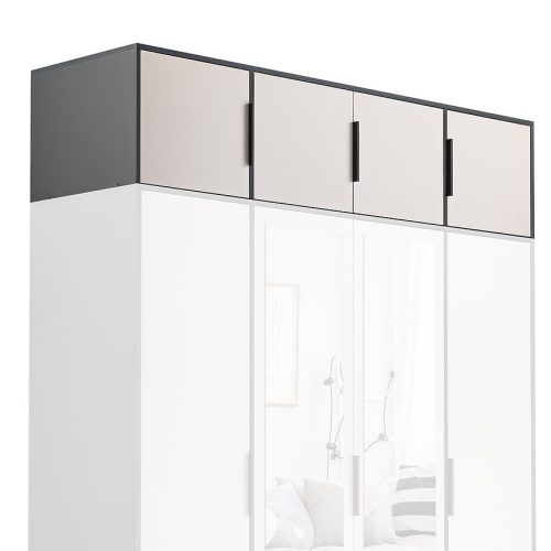 Nástavec Duarte D4 kašmír/černá/zrcadlo Baumax