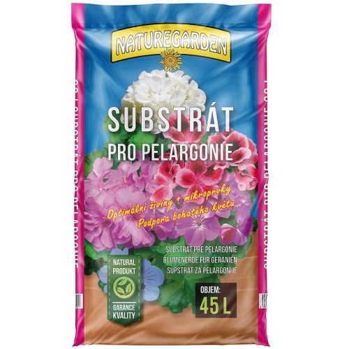 Nature Garden substrát pro pelargonie 45l Baumax