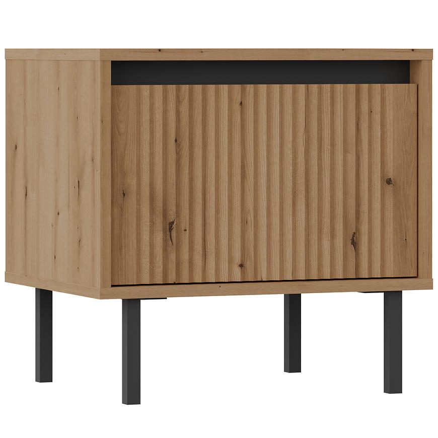 Noční stolek Osaka 801 1S dub evoke Baumax