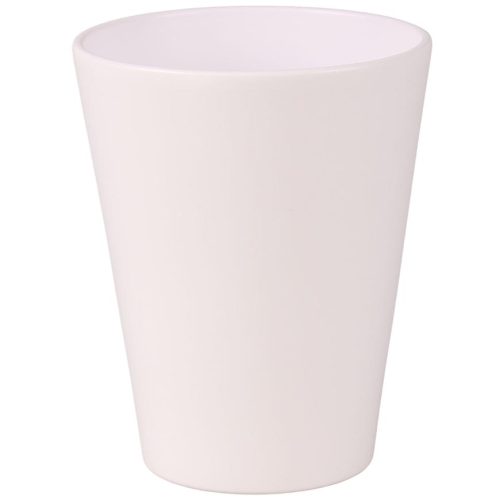 Obal na orchideje calypso 13cm bílý matný Baumax