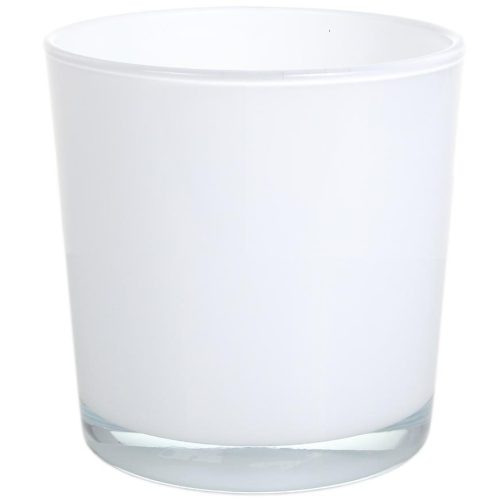 Obal skleněný CYNTIA bílá 13 cm Baumax