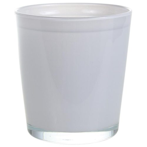 Obal skleněný CYNTIA světle šedý 13 cm Baumax