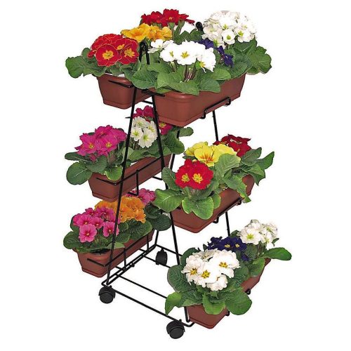 Oboustranný stojan na 6 truhlíků