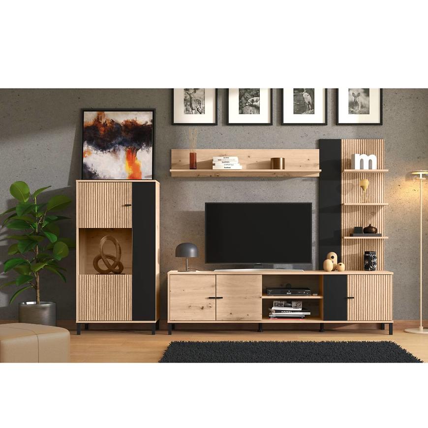 Obývací Stěna Avignon artisan/černá 11013348 Baumax