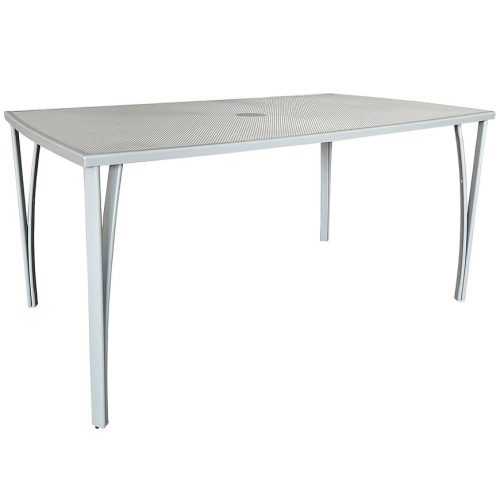 Ocelový stůl obdélníkový