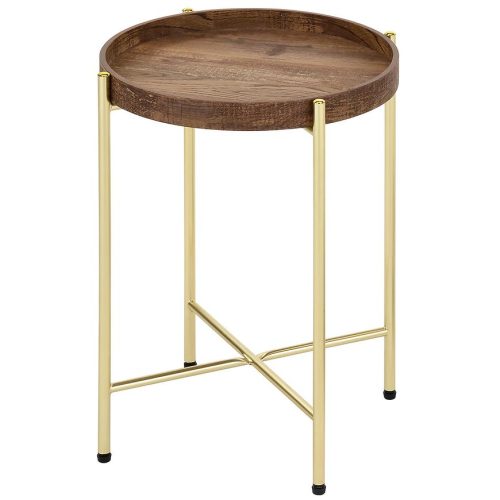 Odkládací stolek GC6764 43x43x54 mosaz/antik Baumax