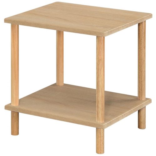 Odkládací stolek GC7404 40x40x45 dub sonoma/přírodní Baumax