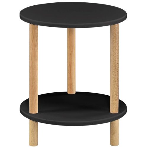 Odkládací stolek GC7405 35x35x43 černá/přírodní Baumax