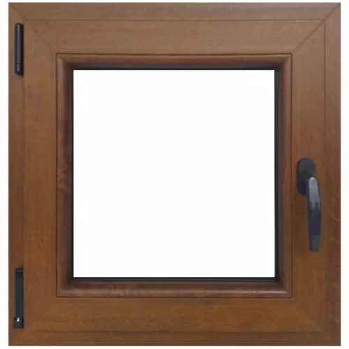 Okno levé 60x60 zlatý dub/zlatý dub Baumax