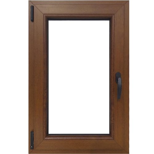 Okno levé 80x100 zlatý dub Baumax