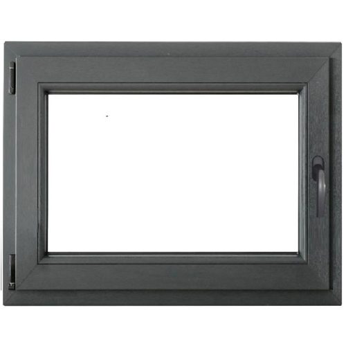 Okno levé 90x60 antracit Baumax