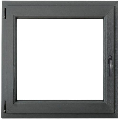 Okno levé 90x90 antracit Baumax