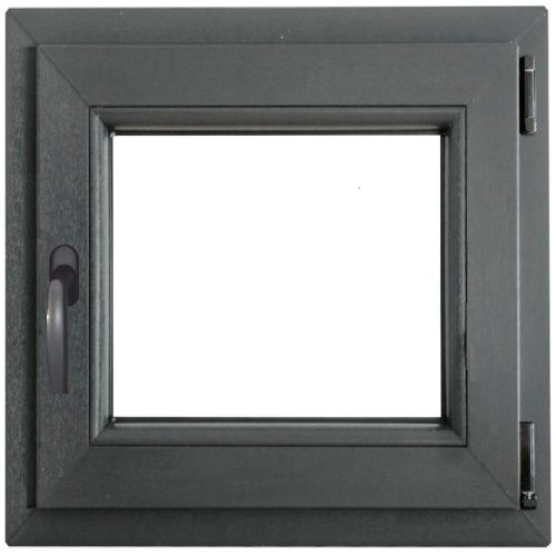 Okno pravé 60x60 antracit Baumax