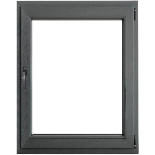 Okno pravé 90x120 antracit Baumax