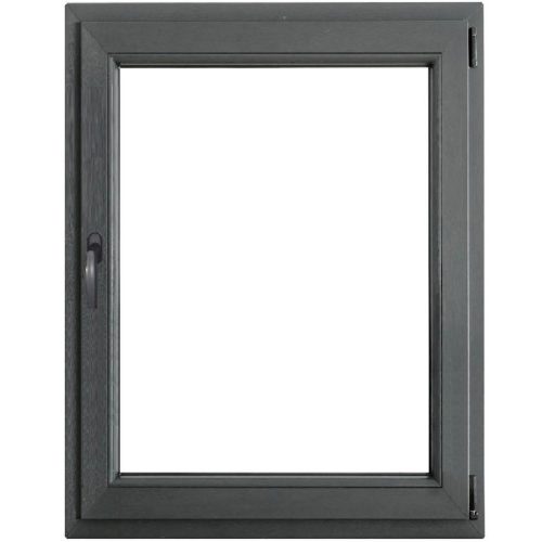 Okno pravé 90x120 antracit Baumax