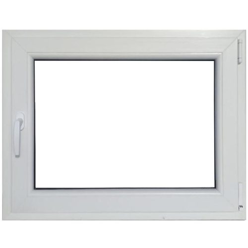 Okno pravé 90x60 bílá/antracit Baumax