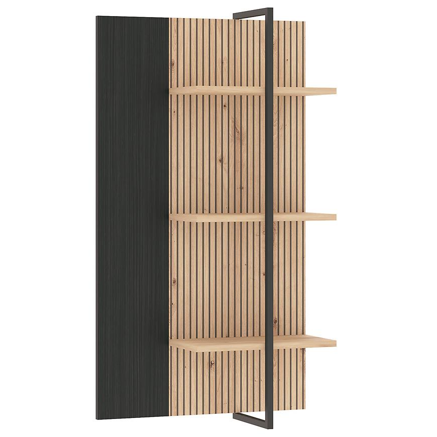 Polička Correze černá/artisan 11013533 Baumax