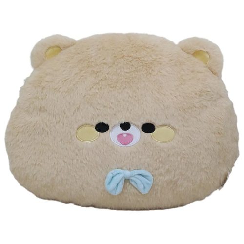 Polštářek Medvídek s mašlí 45x38 cm béžový Baumax